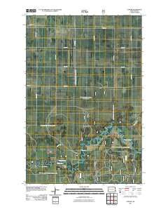 Coburn North Dakota Historical topographic map, 1:24000 scale, 7.5 X 7.5 Minute, Year 2011