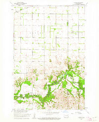 Coburn North Dakota Historical topographic map, 1:24000 scale, 7.5 X 7.5 Minute, Year 1960