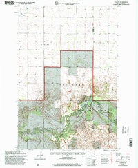 Coburn North Dakota Historical topographic map, 1:24000 scale, 7.5 X 7.5 Minute, Year 1998
