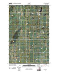Cogswell North Dakota Historical topographic map, 1:24000 scale, 7.5 X 7.5 Minute, Year 2011