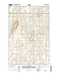 Cogswell North Dakota Current topographic map, 1:24000 scale, 7.5 X 7.5 Minute, Year 2014