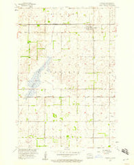 Cogswell North Dakota Historical topographic map, 1:24000 scale, 7.5 X 7.5 Minute, Year 1957