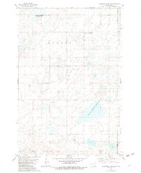 Coldwater Lake NE North Dakota Historical topographic map, 1:24000 scale, 7.5 X 7.5 Minute, Year 1982