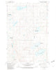 Coldwater Lake NW North Dakota Historical topographic map, 1:24000 scale, 7.5 X 7.5 Minute, Year 1982