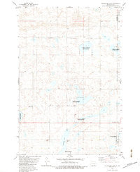 Coldwater Lake North Dakota Historical topographic map, 1:24000 scale, 7.5 X 7.5 Minute, Year 1982
