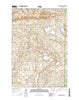 Coldwater Lake North Dakota Current topographic map, 1:24000 scale, 7.5 X 7.5 Minute, Year 2014