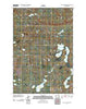 Coldwater Lake SW North Dakota Historical topographic map, 1:24000 scale, 7.5 X 7.5 Minute, Year 2011