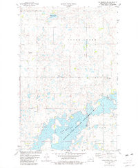 Coleharbor NW North Dakota Historical topographic map, 1:24000 scale, 7.5 X 7.5 Minute, Year 1981