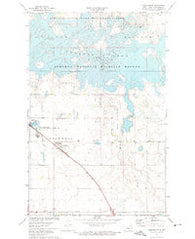 Coleharbor North Dakota Historical topographic map, 1:24000 scale, 7.5 X 7.5 Minute, Year 1972