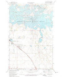 Coleharbor North Dakota Historical topographic map, 1:24000 scale, 7.5 X 7.5 Minute, Year 1972