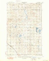 Coleharbor North Dakota Historical topographic map, 1:62500 scale, 15 X 15 Minute, Year 1929