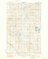 Coleharbor North Dakota Historical topographic map, 1:62500 scale, 15 X 15 Minute, Year 1929