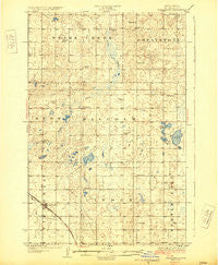 Coleharbor North Dakota Historical topographic map, 1:62500 scale, 15 X 15 Minute, Year 1929