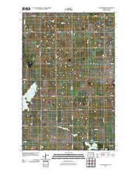 Coleharbor NE North Dakota Historical topographic map, 1:24000 scale, 7.5 X 7.5 Minute, Year 2011