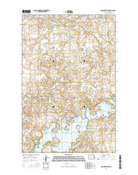 Coleharbor NW North Dakota Current topographic map, 1:24000 scale, 7.5 X 7.5 Minute, Year 2014