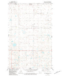 Colgan East North Dakota Historical topographic map, 1:24000 scale, 7.5 X 7.5 Minute, Year 1983
