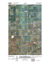 Colgan East North Dakota Historical topographic map, 1:24000 scale, 7.5 X 7.5 Minute, Year 2011