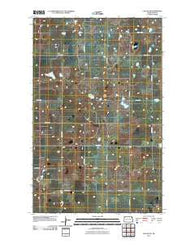 Colgan SE North Dakota Historical topographic map, 1:24000 scale, 7.5 X 7.5 Minute, Year 2011
