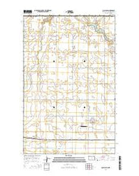Columbus North Dakota Current topographic map, 1:24000 scale, 7.5 X 7.5 Minute, Year 2014