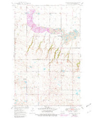 Columbus SE North Dakota Historical topographic map, 1:24000 scale, 7.5 X 7.5 Minute, Year 1949