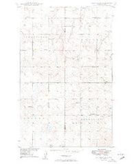 Columbus SW North Dakota Historical topographic map, 1:24000 scale, 7.5 X 7.5 Minute, Year 1949