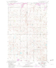 Columbus SW North Dakota Historical topographic map, 1:24000 scale, 7.5 X 7.5 Minute, Year 1949