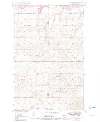Columbus SW North Dakota Historical topographic map, 1:24000 scale, 7.5 X 7.5 Minute, Year 1949