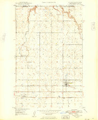 Columbus North Dakota Historical topographic map, 1:24000 scale, 7.5 X 7.5 Minute, Year 1949