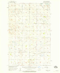 Comstock North Dakota Historical topographic map, 1:24000 scale, 7.5 X 7.5 Minute, Year 1957