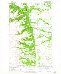 Concrete North Dakota Historical topographic map, 1:24000 scale, 7.5 X 7.5 Minute, Year 1964