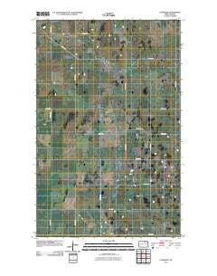 Considine North Dakota Historical topographic map, 1:24000 scale, 7.5 X 7.5 Minute, Year 2011