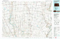 Cooperstown North Dakota Historical topographic map, 1:100000 scale, 30 X 60 Minute, Year 1985