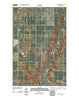 Cooperstown East North Dakota Historical topographic map, 1:24000 scale, 7.5 X 7.5 Minute, Year 2011