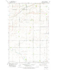 Corinth North Dakota Historical topographic map, 1:24000 scale, 7.5 X 7.5 Minute, Year 1978