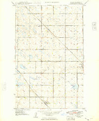 Coteau North Dakota Historical topographic map, 1:24000 scale, 7.5 X 7.5 Minute, Year 1948