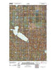 Cottonwood Lake North Dakota Historical topographic map, 1:24000 scale, 7.5 X 7.5 Minute, Year 2011