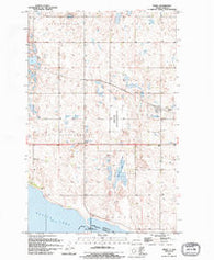 Crary North Dakota Historical topographic map, 1:24000 scale, 7.5 X 7.5 Minute, Year 1994