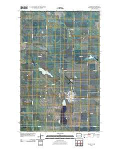 Crosby North Dakota Historical topographic map, 1:24000 scale, 7.5 X 7.5 Minute, Year 2011