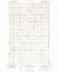 Crosby SW North Dakota Historical topographic map, 1:24000 scale, 7.5 X 7.5 Minute, Year 1948
