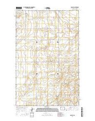 Crosby SE North Dakota Current topographic map, 1:24000 scale, 7.5 X 7.5 Minute, Year 2014