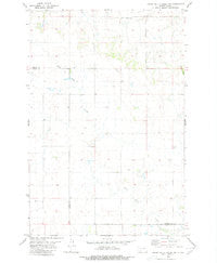 Crown Butte Creek NW North Dakota Historical topographic map, 1:24000 scale, 7.5 X 7.5 Minute, Year 1980