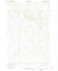 Crown Butte North Dakota Historical topographic map, 1:24000 scale, 7.5 X 7.5 Minute, Year 1972