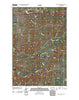 Crown Butte Lake North Dakota Historical topographic map, 1:24000 scale, 7.5 X 7.5 Minute, Year 2011