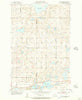 Crystal Springs North Dakota Historical topographic map, 1:24000 scale, 7.5 X 7.5 Minute, Year 1955