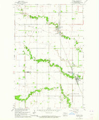 Crystal North Dakota Historical topographic map, 1:24000 scale, 7.5 X 7.5 Minute, Year 1963