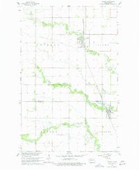 Crystal North Dakota Historical topographic map, 1:24000 scale, 7.5 X 7.5 Minute, Year 1963