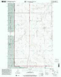 Daglum NW North Dakota Historical topographic map, 1:24000 scale, 7.5 X 7.5 Minute, Year 1997