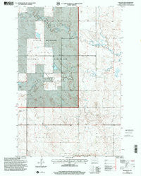 Daglum SE North Dakota Historical topographic map, 1:24000 scale, 7.5 X 7.5 Minute, Year 1997