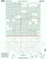 Daglum SW North Dakota Historical topographic map, 1:24000 scale, 7.5 X 7.5 Minute, Year 1997