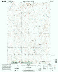 Daglum North Dakota Historical topographic map, 1:24000 scale, 7.5 X 7.5 Minute, Year 1997